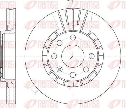 Kawe 6178 10 - Bremsscheibe alexcarstop-ersatzteile.com