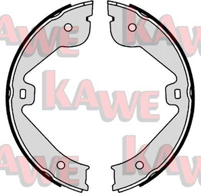 Kawe 09150 - Bremsbackensatz, Feststellbremse alexcarstop-ersatzteile.com