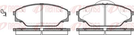 Kawe 0442 04 - Bremsbelagsatz, Scheibenbremse alexcarstop-ersatzteile.com