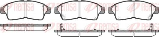 Kawe 0402 42 - Bremsbelagsatz, Scheibenbremse alexcarstop-ersatzteile.com