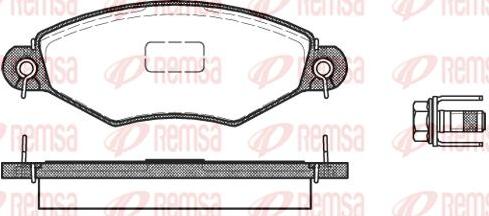 Kawe 0643 10 - Bremsbelagsatz, Scheibenbremse alexcarstop-ersatzteile.com