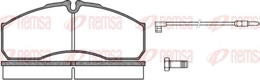 BENDIX 573525B - Bremsbelagsatz, Scheibenbremse alexcarstop-ersatzteile.com