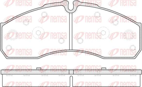 Kawe 0651 30 - Bremsbelagsatz, Scheibenbremse alexcarstop-ersatzteile.com