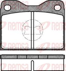 Kawe 0008 30 - Bremsbelagsatz, Scheibenbremse alexcarstop-ersatzteile.com