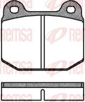 Kawe 0014 00 - Bremsbelagsatz, Scheibenbremse alexcarstop-ersatzteile.com