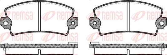 Kawe 0021 06 - Bremsbelagsatz, Scheibenbremse alexcarstop-ersatzteile.com