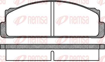 Kawe 0022 00 - Bremsbelagsatz, Scheibenbremse alexcarstop-ersatzteile.com