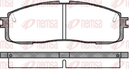 Kawe 0199 10 - Bremsbelagsatz, Scheibenbremse alexcarstop-ersatzteile.com