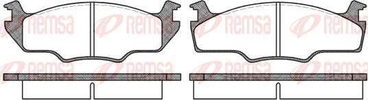 Kawe 0121 10 - Bremsbelagsatz, Scheibenbremse alexcarstop-ersatzteile.com