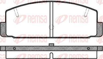 MAZDA FAY6-33-8Z9A - Bremsbelagsatz, Scheibenbremse alexcarstop-ersatzteile.com