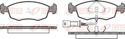 Kawe 0172 02 - Bremsbelagsatz, Scheibenbremse alexcarstop-ersatzteile.com