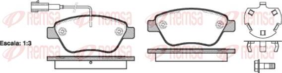 Kawe 0858 32 - Bremsbelagsatz, Scheibenbremse alexcarstop-ersatzteile.com