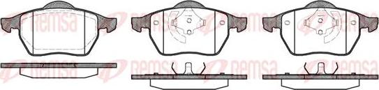 Kawe 0390 01 - Bremsbelagsatz, Scheibenbremse alexcarstop-ersatzteile.com