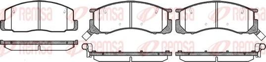 Kawe 0306 32 - Bremsbelagsatz, Scheibenbremse alexcarstop-ersatzteile.com