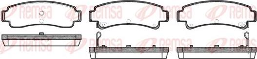 Kawe 0302 02 - Bremsbelagsatz, Scheibenbremse alexcarstop-ersatzteile.com