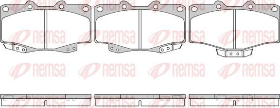 Kawe 0315 04 - Bremsbelagsatz, Scheibenbremse alexcarstop-ersatzteile.com