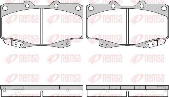 Kawe 0315 22 - Bremsbelagsatz, Scheibenbremse alexcarstop-ersatzteile.com