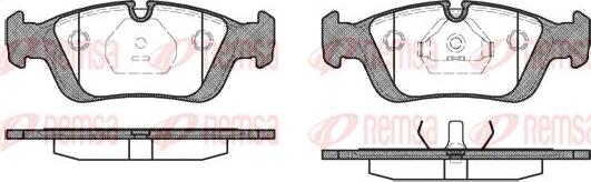 Kawe 0384 00 - Bremsbelagsatz, Scheibenbremse alexcarstop-ersatzteile.com