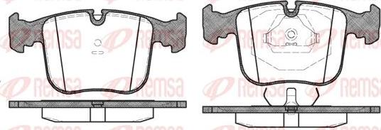 Kawe 0380 00 - Bremsbelagsatz, Scheibenbremse alexcarstop-ersatzteile.com