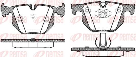 Kawe 0381 40 - Bremsbelagsatz, Scheibenbremse alexcarstop-ersatzteile.com