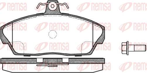 Kawe 0337 10 - Bremsbelagsatz, Scheibenbremse alexcarstop-ersatzteile.com