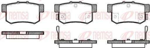 Kawe 0325 32 - Bremsbelagsatz, Scheibenbremse alexcarstop-ersatzteile.com