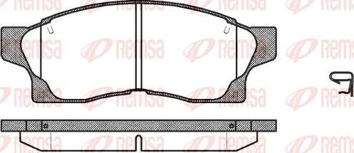 Kawe 0377 00 - Bremsbelagsatz, Scheibenbremse alexcarstop-ersatzteile.com