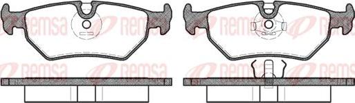 Kawe 0265 10 - Bremsbelagsatz, Scheibenbremse alexcarstop-ersatzteile.com