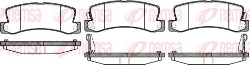 Kawe 0214 22 - Bremsbelagsatz, Scheibenbremse alexcarstop-ersatzteile.com