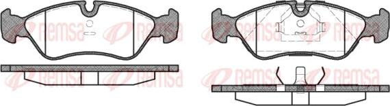 Kawe 0286 10 - Bremsbelagsatz, Scheibenbremse alexcarstop-ersatzteile.com