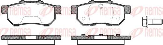 Kawe 0233 20 - Bremsbelagsatz, Scheibenbremse alexcarstop-ersatzteile.com