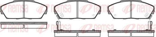 Kawe 0237 02 - Bremsbelagsatz, Scheibenbremse alexcarstop-ersatzteile.com