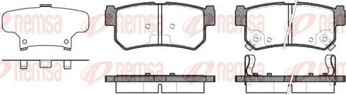 Kawe 0746 62 - Bremsbelagsatz, Scheibenbremse alexcarstop-ersatzteile.com