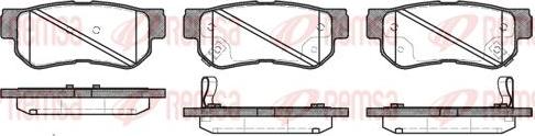 Kawe 0746 32 - Bremsbelagsatz, Scheibenbremse alexcarstop-ersatzteile.com