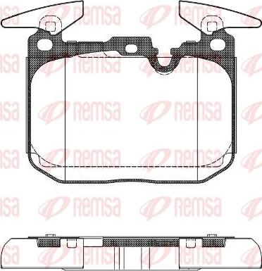 Kawe 1491 00 - Bremsbelagsatz, Scheibenbremse alexcarstop-ersatzteile.com