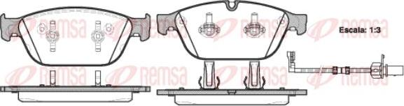 Kawe 1443 02 - Bremsbelagsatz, Scheibenbremse alexcarstop-ersatzteile.com