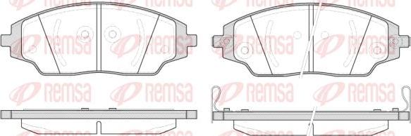 Kawe 1537 02 - Bremsbelagsatz, Scheibenbremse alexcarstop-ersatzteile.com