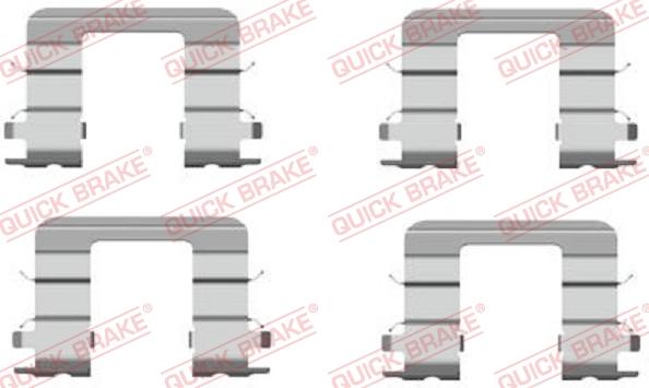 Kawe 109-1696 - Zubehörsatz, Scheibenbremsbelag alexcarstop-ersatzteile.com