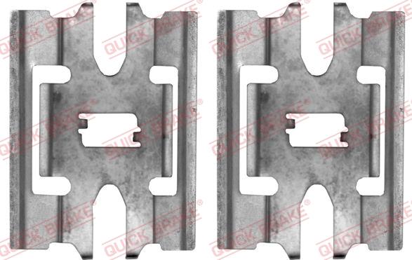 Kawe 109-1663 - Zubehörsatz, Scheibenbremsbelag alexcarstop-ersatzteile.com