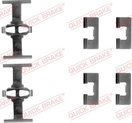 Kawe 109-1092 - Zubehörsatz, Scheibenbremsbelag alexcarstop-ersatzteile.com