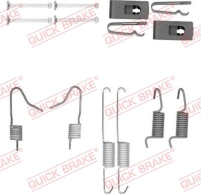 Kawe 105-0898 - Zubehörsatz, Feststellbremsbacken alexcarstop-ersatzteile.com