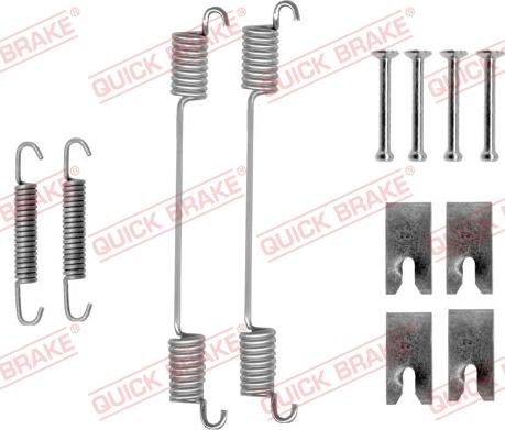 Kawe 105-0836 - Zubehörsatz, Bremsbacken alexcarstop-ersatzteile.com