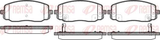 Kawe 1133 02 - Bremsbelagsatz, Scheibenbremse alexcarstop-ersatzteile.com