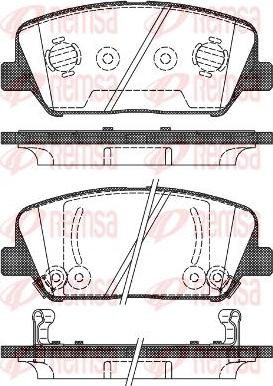 Kawe 1398 02 - Bremsbelagsatz, Scheibenbremse alexcarstop-ersatzteile.com