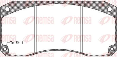 Kawe JCA346.40 - Bremsbelagsatz, Scheibenbremse alexcarstop-ersatzteile.com