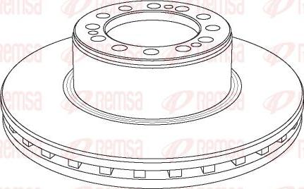 Kawe NCA1079.20 - Bremsscheibe alexcarstop-ersatzteile.com