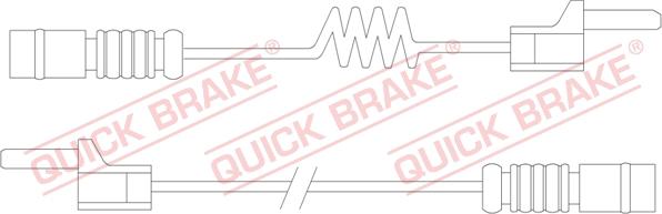 Kawe WS0169A - Warnkontakt, Bremsbelagverschleiß alexcarstop-ersatzteile.com