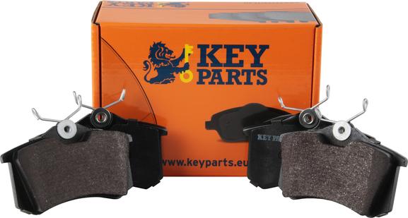 Key Parts KBP1512 - Bremsbelagsatz, Scheibenbremse alexcarstop-ersatzteile.com