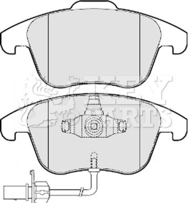 Triscan 40T1760 - Bremsbelagsatz, Scheibenbremse alexcarstop-ersatzteile.com