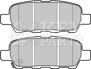 Key Parts KBP2326 - Bremsbelagsatz, Scheibenbremse alexcarstop-ersatzteile.com